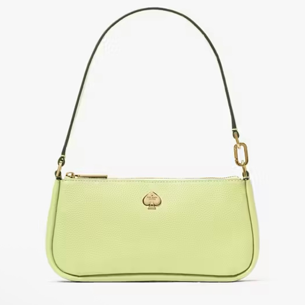 Kate Spade Kayla Convertible Wristlet- lime slushy